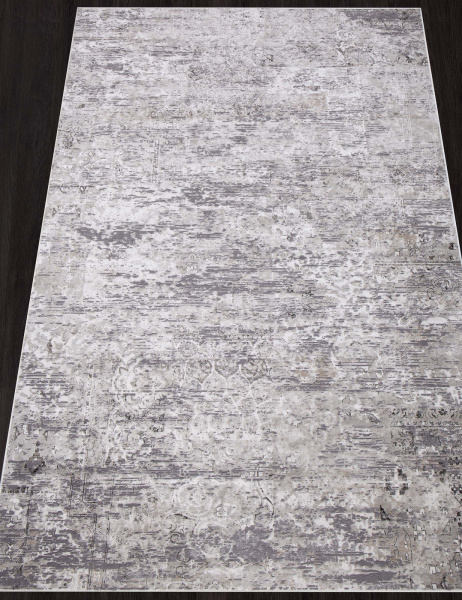 Российский прямоугольный ковёр 13119 CREAM-SILVER-VI