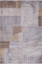 Российский прямоугольный ковёр 20970A GREY / D.GREY