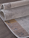 Российский прямоугольный ковёр 20970A GREY / D.GREY
