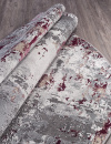 Российский овальный ковёр 23319 950 GREY / PURPLE