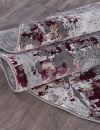 Российский овальный ковёр 23319 950 GREY / PURPLE