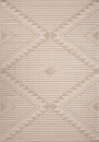 Российский прямоугольный ковёр 23332A WHITE / YELLOW