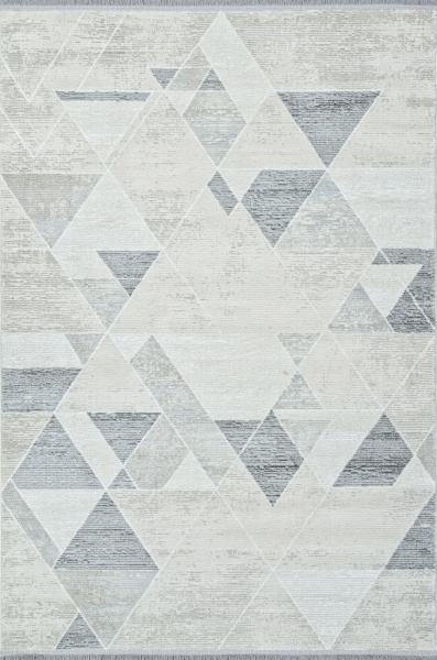 Российский прямоугольный ковёр 26224C CREAM / GREY
