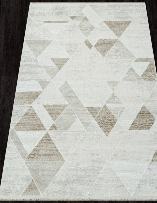 Российский прямоугольный ковёр 26224C L.BEIGE / CREAM