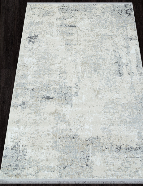 Российский прямоугольный ковёр 26762A CREAM / L.GREY