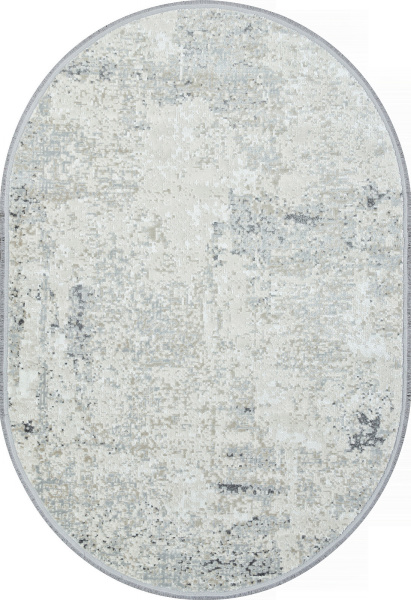 Российский овальный ковёр 26762Z CREAM / L.GREY