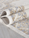 Российский прямоугольный ковёр 27236A CREAM / BLUE