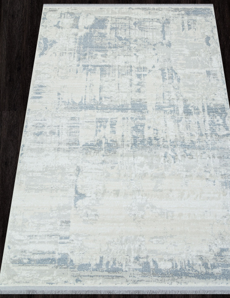 Российский прямоугольный ковёр 27414A CREAM / L.GREY