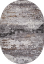 Российский овальный ковёр 2788 GRAY-BEIGE