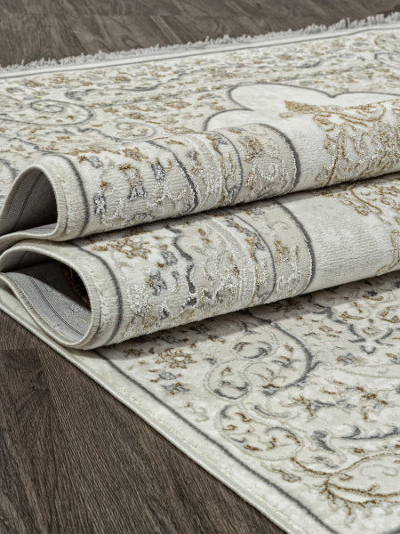 Российский прямоугольный ковёр 29826B BEIGE / CREAM