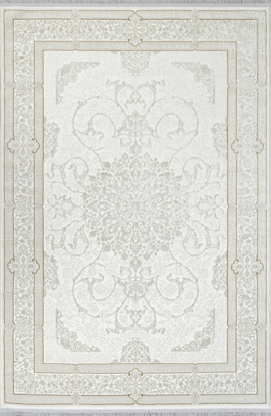 Российский прямоугольный ковёр 30031C CREAM / CREAM