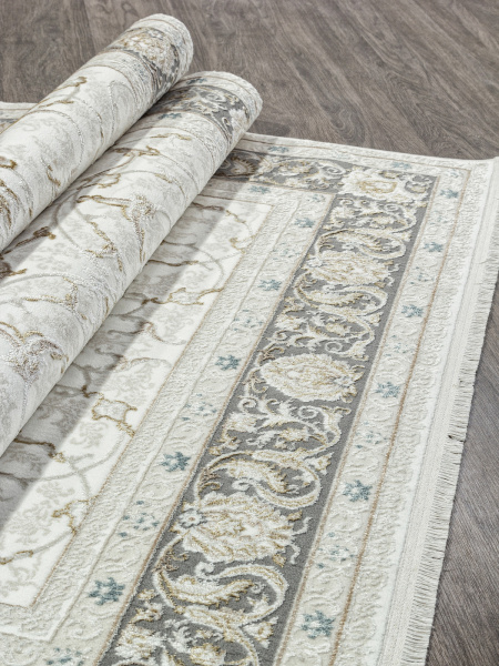 Российский прямоугольный ковёр 30153A CREAM / BEIGE
