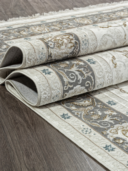 Российский прямоугольный ковёр 30153A CREAM / BEIGE