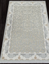 Российский прямоугольный ковёр 30219A GREY / CREAM