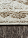 Российский прямоугольный ковёр 30231B BEIGE / L.GREY