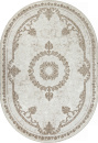 Российский овальный ковёр 30231Y BEIGE / L.GREY