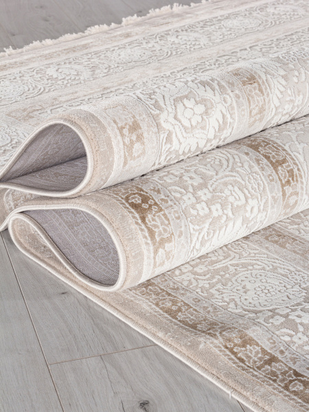 Российский прямоугольный ковёр 30298A CREAM / BEIGE