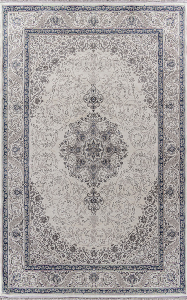 Российский прямоугольный ковёр 31144A CREAM / L.GREY