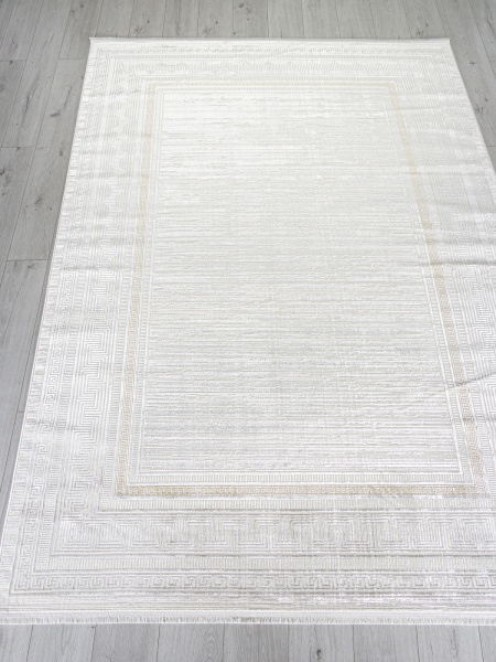 Российский прямоугольный ковёр 31848A CREAM / WHITE