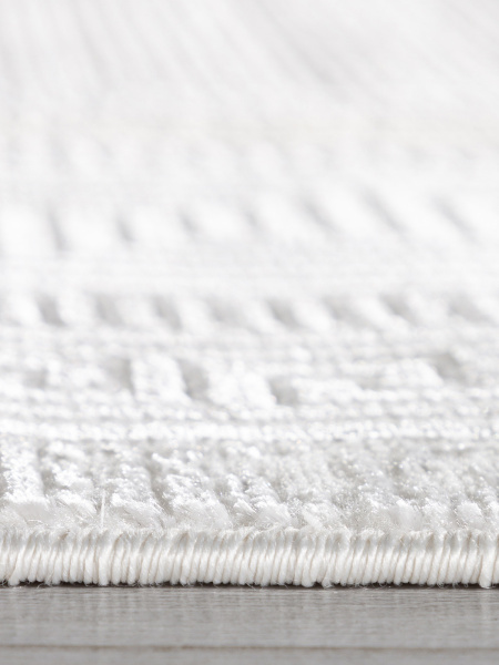 Российский прямоугольный ковёр 31848A CREAM / WHITE