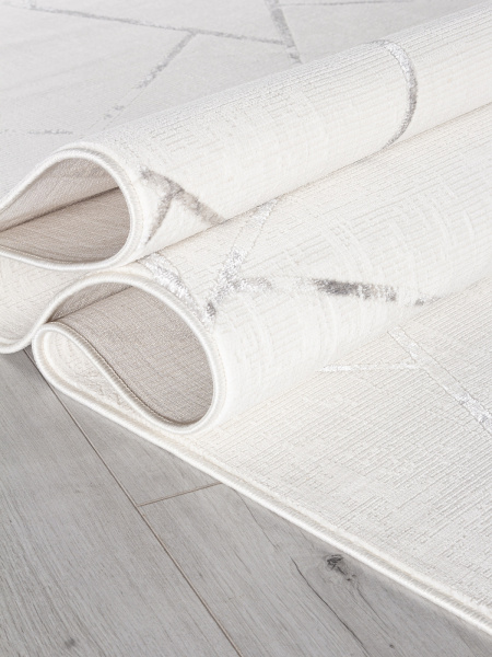 Российский прямоугольный ковёр 32009A CREAM / WHITE