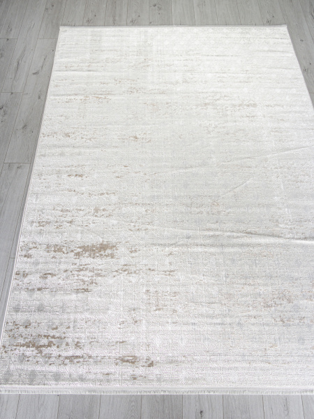 Российский прямоугольный ковёр 32585A WHITE / CREAM
