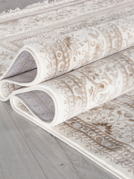 Российский прямоугольный ковёр 32706A CREAM / D.BEIGE