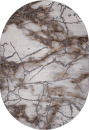 Российский овальный ковёр 3270 GRAY-BEIGE