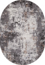 Российский овальный ковёр 3319 GRAY-BEIGE