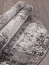 Российский овальный ковёр 3319 GRAY-BEIGE