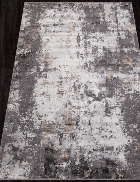 Российский прямоугольный ковёр 3319 GRAY-BEIGE
