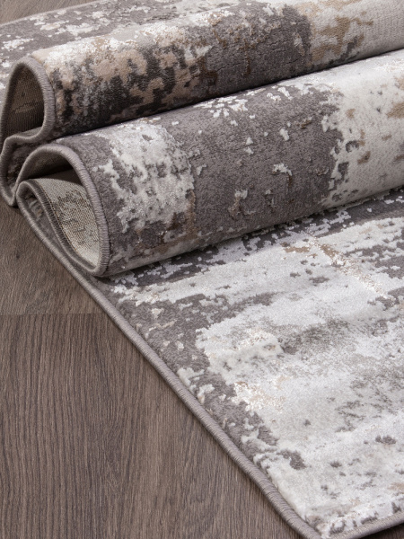 Российский прямоугольный ковёр 3319 GRAY-BEIGE
