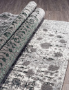Российский прямоугольный ковёр 33370 954 GREY / GREEN
