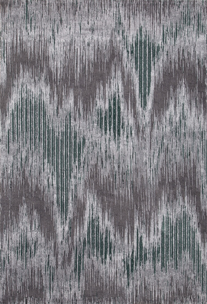 Российский прямоугольный ковёр 33382 954 GREY / GREEN