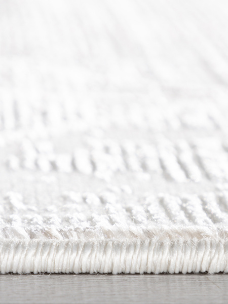 Российский прямоугольный ковёр 33748A CREAM / WHITE