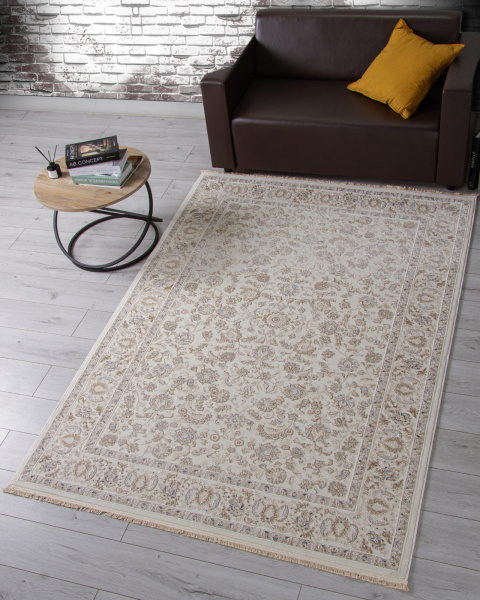 Российский прямоугольный ковёр 35826A CREAM / BEIGE