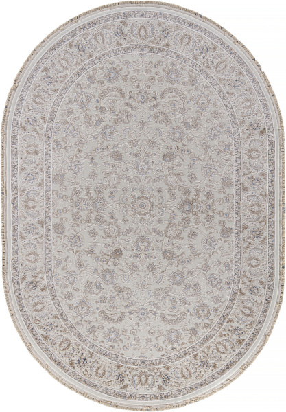 Российский овальный ковёр 35826Z CREAM / BEIGE