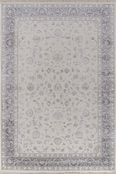 Российский прямоугольный ковёр 35831A CREAM / L.GREY