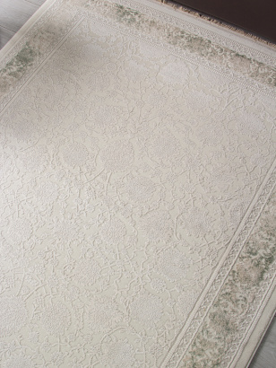Российский прямоугольный ковёр 35897B CREAM / CREAM