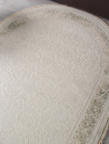 Российский овальный ковёр 35897Y CREAM / CREAM