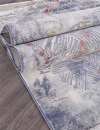 Российский прямоугольный ковёр 5040A COKEN D.GREY / BLUE