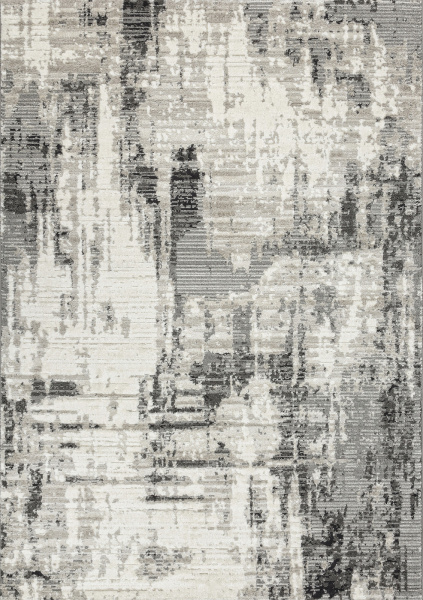 Российский прямоугольный ковёр 61351 095 GREY