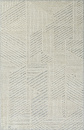 Российский прямоугольный ковёр 6801A WHITE / L.GRAY