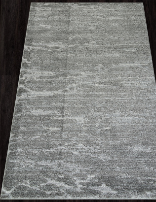 Российский прямоугольный ковёр 6802C WHITE / D.GRAY