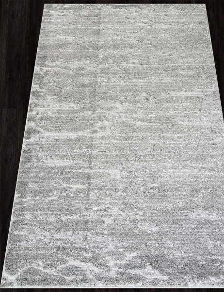 Российский прямоугольный ковёр 6802C WHITE / D.GRAY