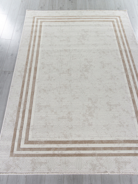 Российский прямоугольный ковёр 71198 071 BEIGE