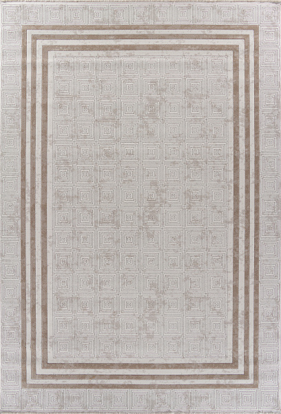 Российский прямоугольный ковёр 71198 071 BEIGE