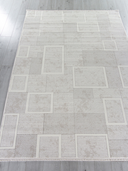 Российский прямоугольный ковёр 71199 070 BEIGE