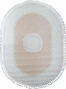 Российский овальный ковёр 7908 PINK / PINK