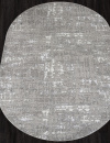 Российский овальный ковёр 8667 GRAY-CREAM